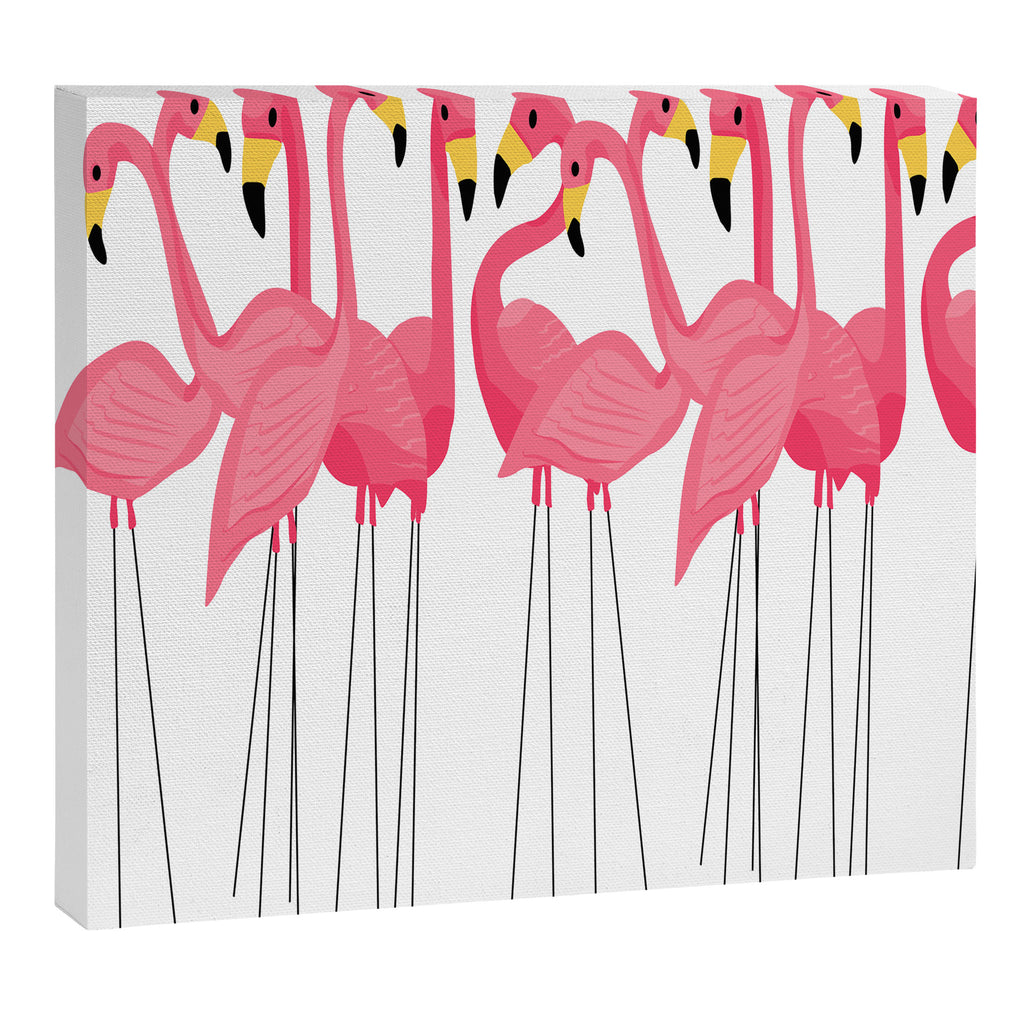 Cuban Pink Flamingos Canvas Print Gallery Image 14