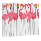 Cuban Pink Flamingos Canvas Print Gallery Image 14