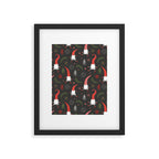 Cute Christmas Elves Framed Art Print Gallery Image 4