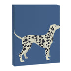 Dalmatian On Blue Canvas Print Gallery Image 8