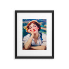 Daydream in Autumn Fields Framed Art Print Gallery Image 6