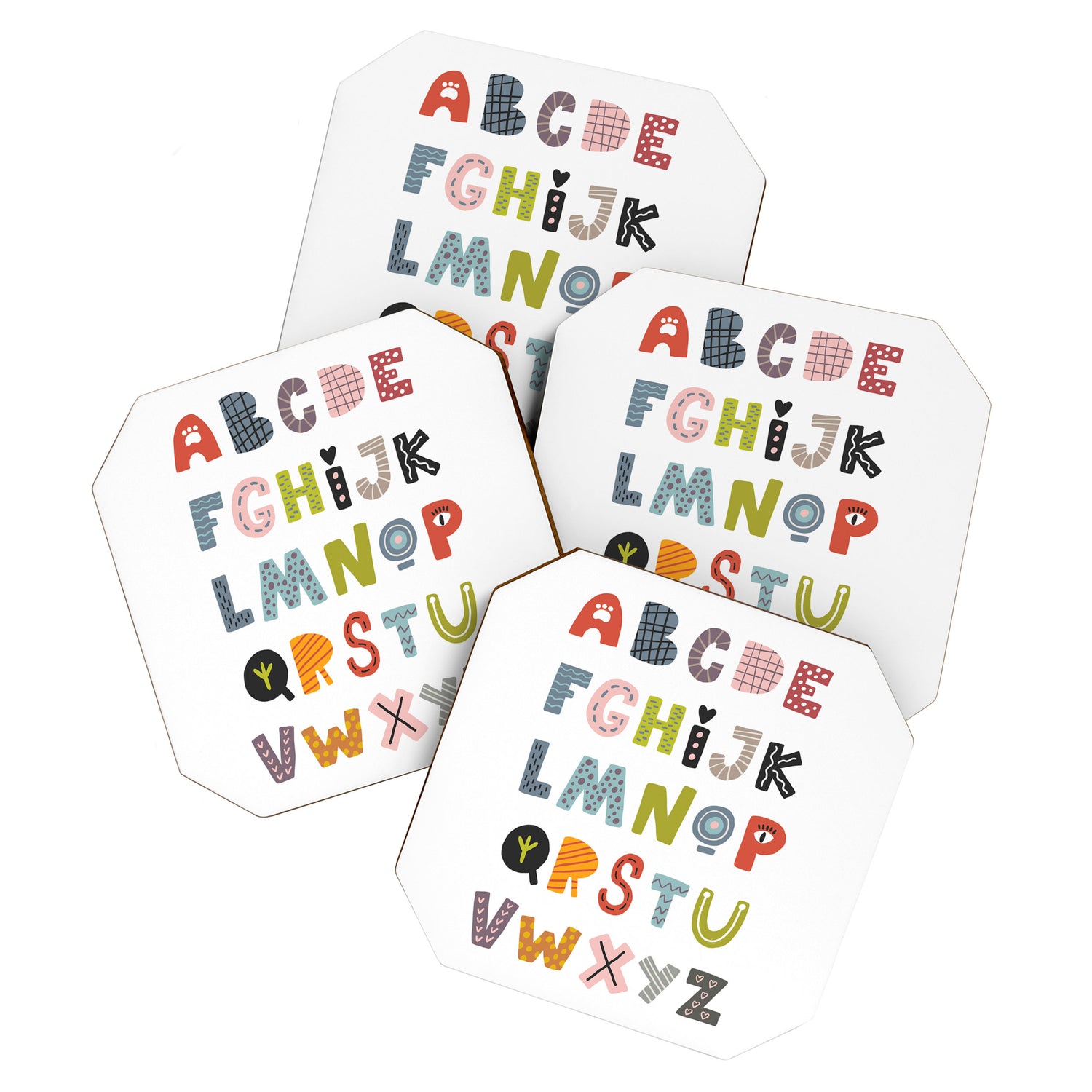 Decorative Alphabet Coaster Gallery Image 1