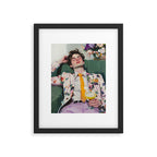 Dreaming in Floral Silence Framed Art Print Gallery Image 5