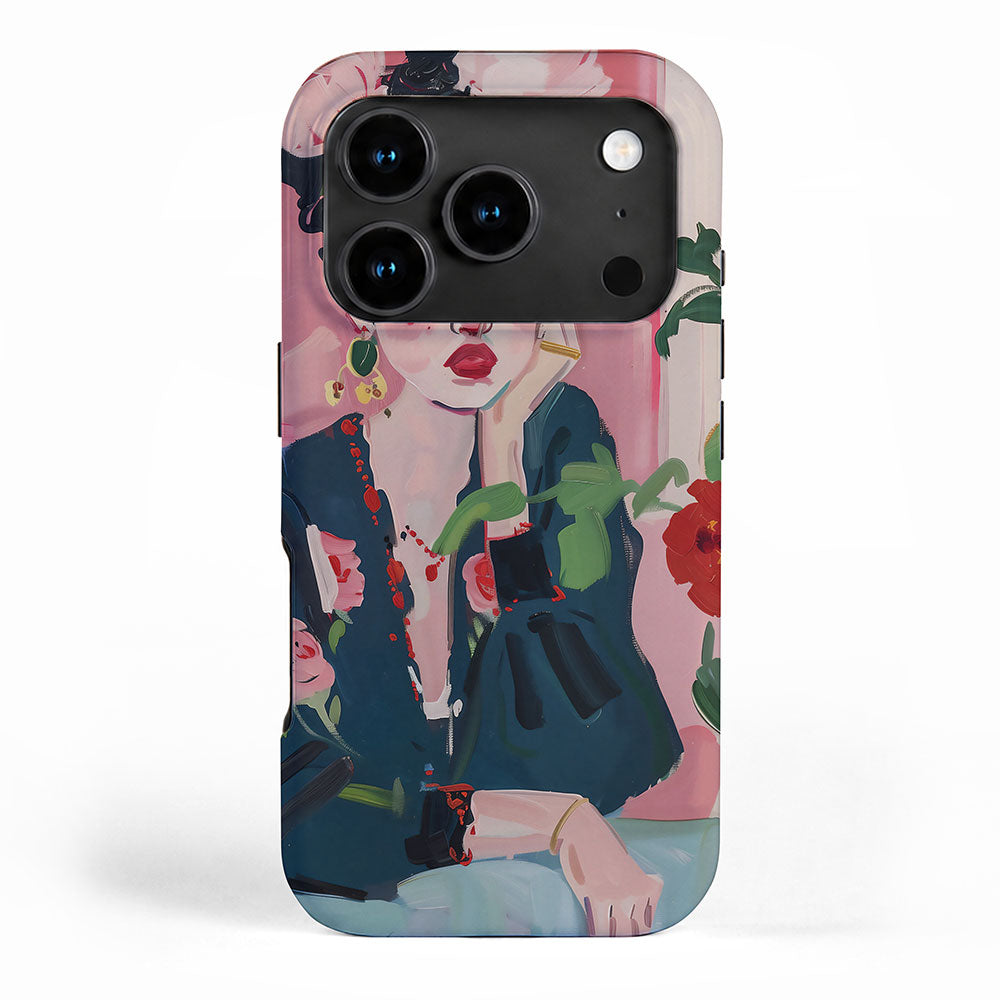 Dreamy Muse in Bloom  iPhone Case Gallery Image 1