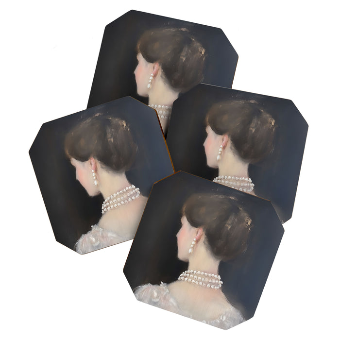 Elegance in Soft Focus Coaster Gallery Image 1