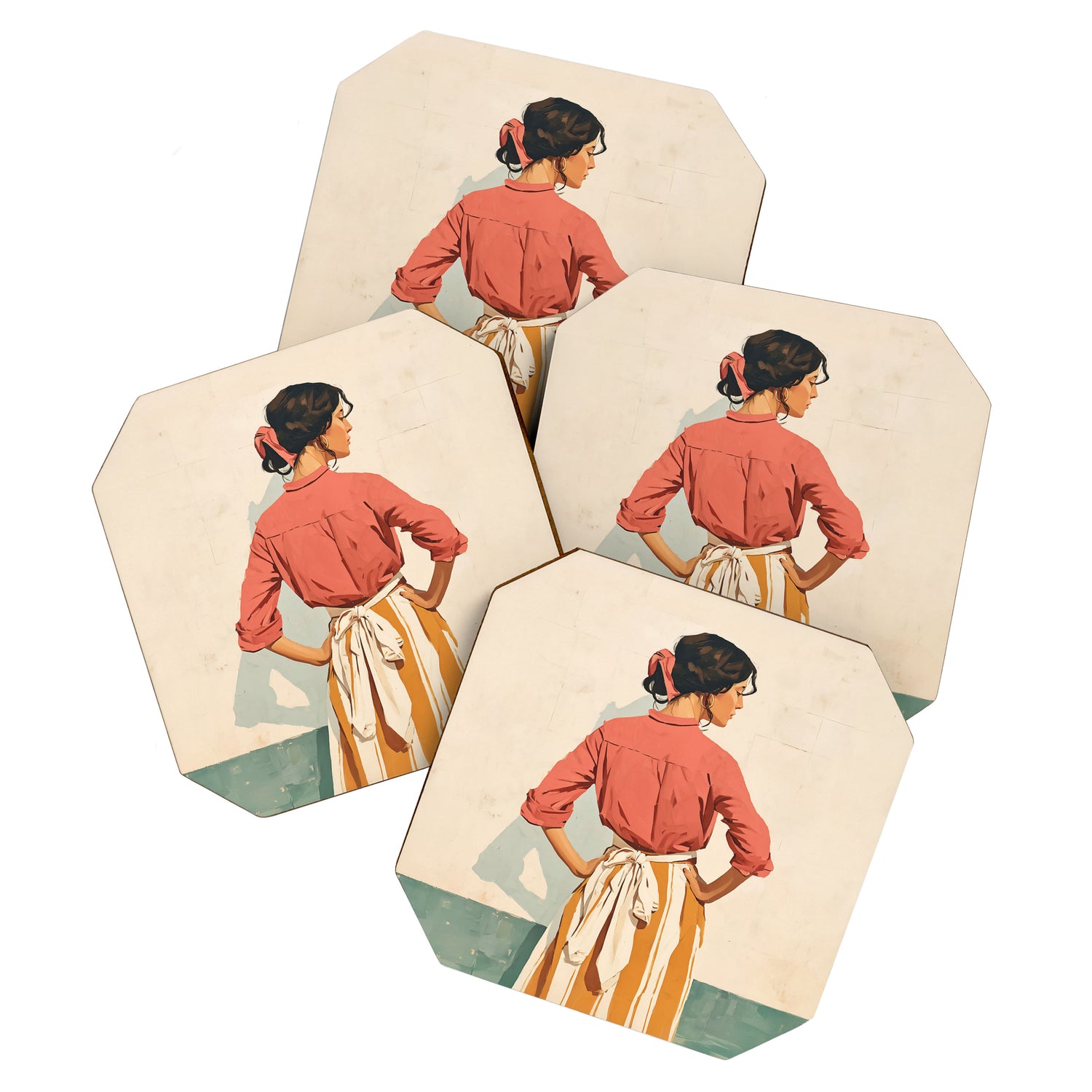 Elegance Wrapped in Seasons Coaster Gallery Image 1