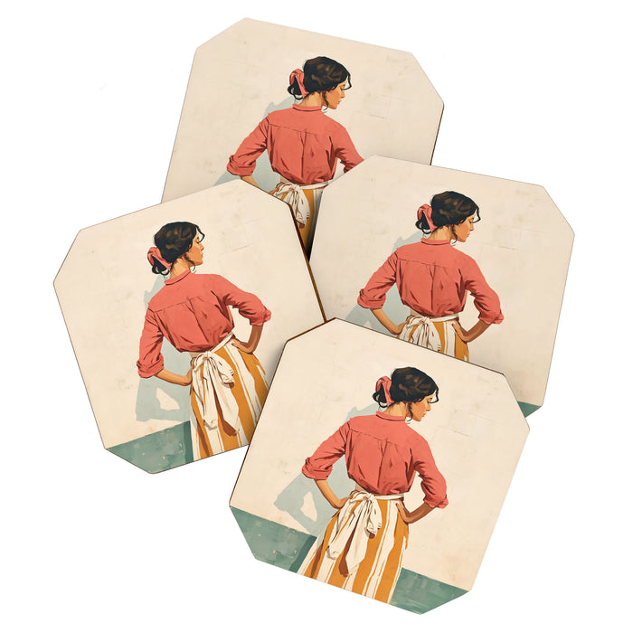 Elegance Wrapped in Seasons Coaster Gallery Image 1
