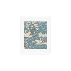 Elegant Swans in Bloom Art Print Gallery Image 1