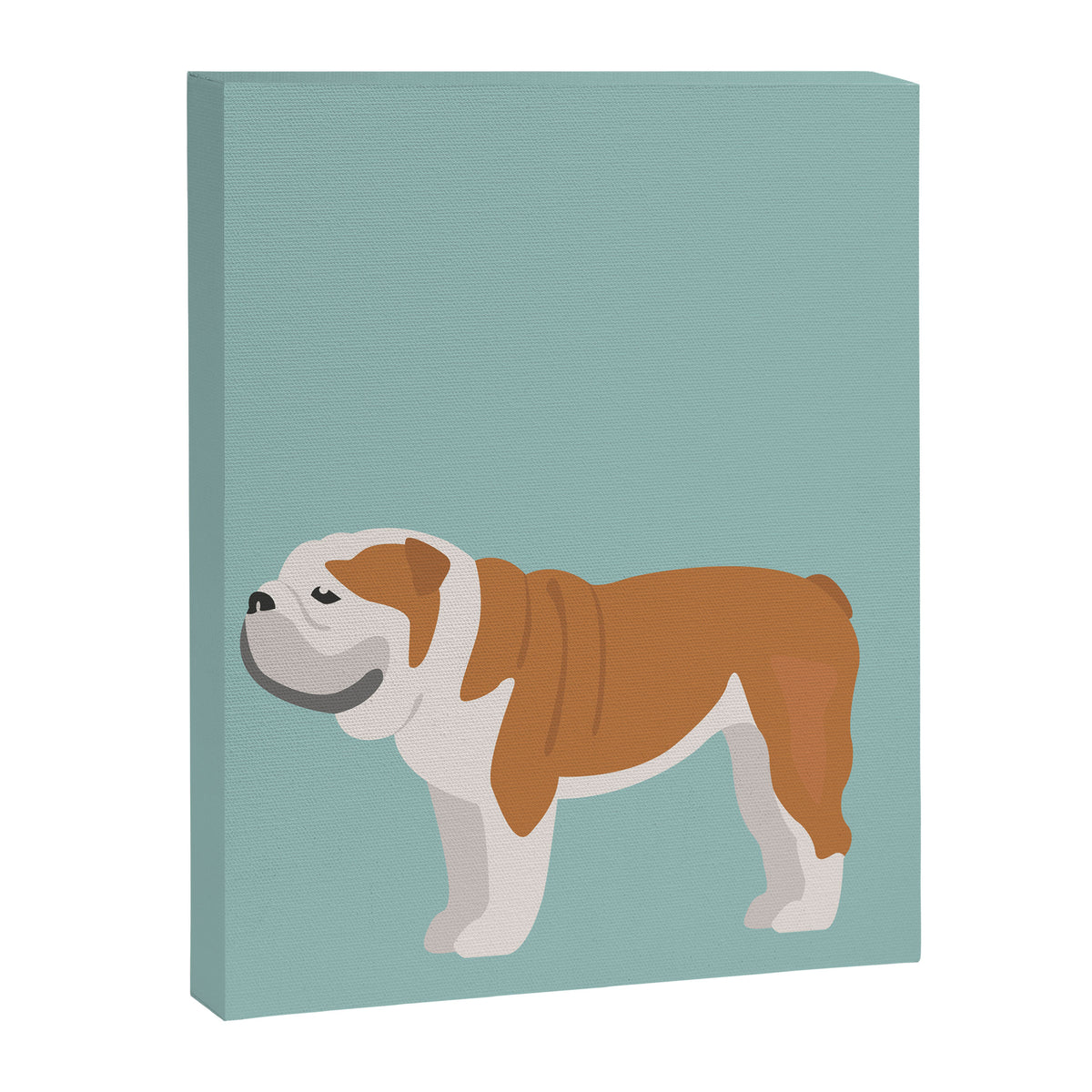 English Bulldog Canvas Print Gallery Image 8