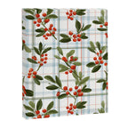 Festive Berries on Tartan Canvas Print Gallery Image 8