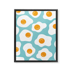 Fried Eggs Framed Canvas Print Gallery Image 8