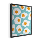 Fried Eggs Framed Canvas Print Gallery Image 2