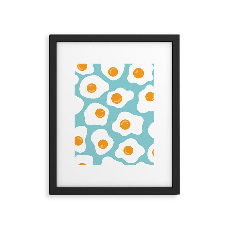 Fried Eggs Framed Art Print Gallery Image 6