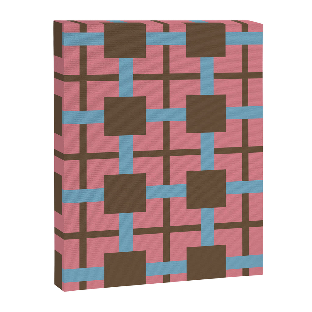 Geometric Warm Revival Block Canvas Print Gallery Image 8