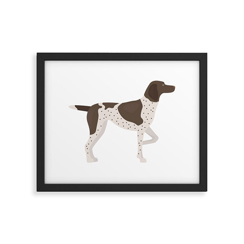 German Shorthaired Pointer Framed Art Print Gallery Image 6