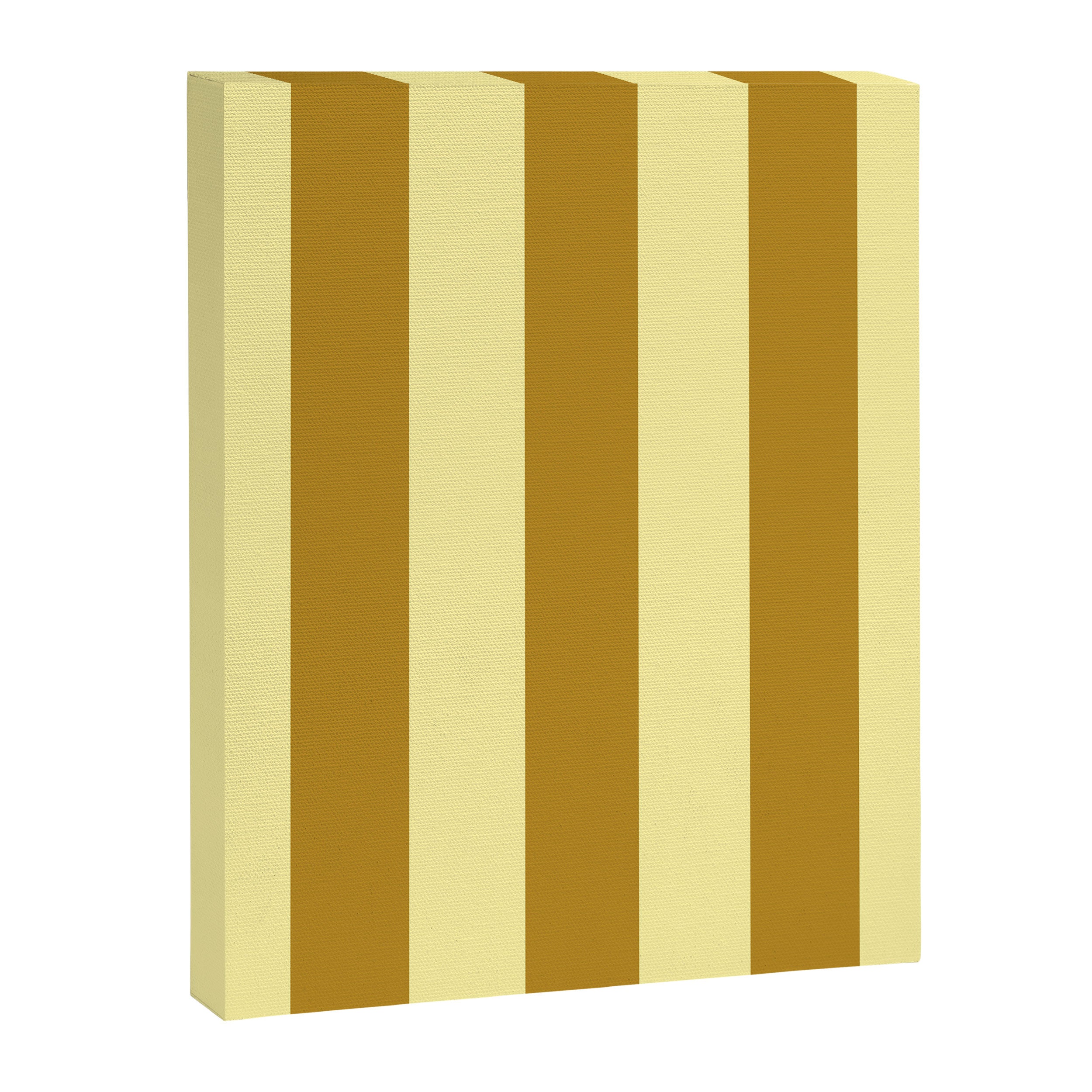 Gold Leaf Mustard and Lemon Sorbet Yellow Canvas Print Gallery Image 8