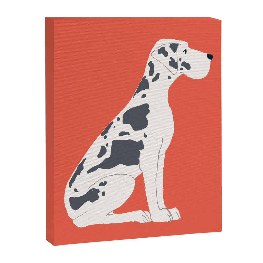 Great Dane Dog Illustration Canvas Print Gallery Image 8