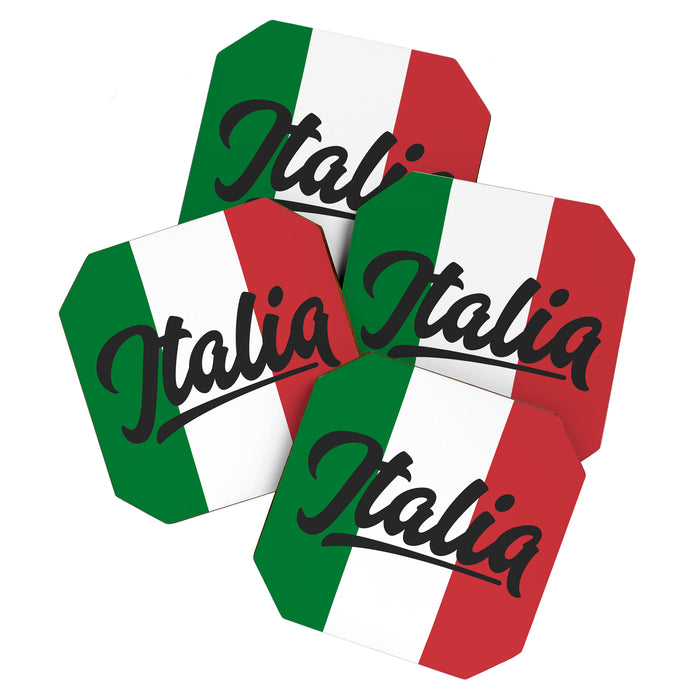 Italian Flag Coaster Gallery Image 1