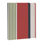 Modern Christmas Stripes 2025 Canvas Print Gallery Image 8
