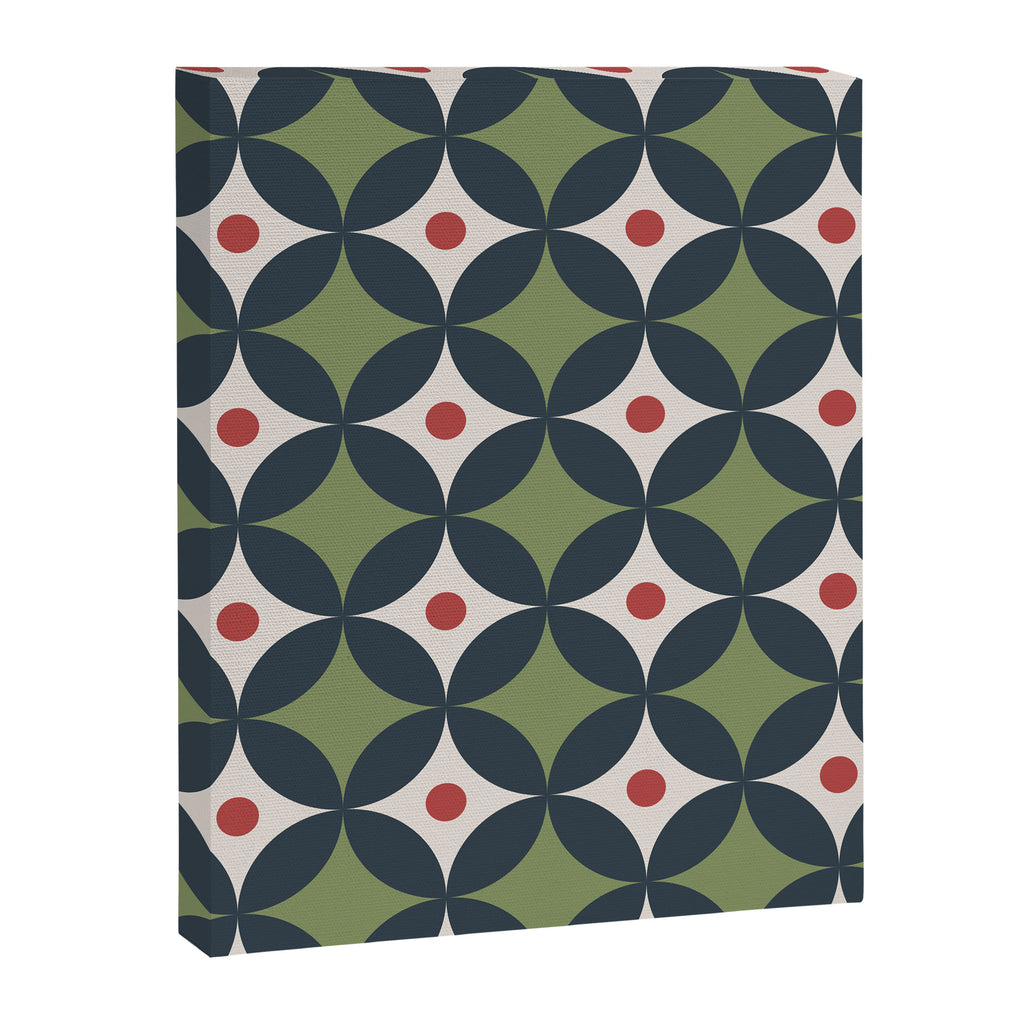 Modern Geometric Starburst Canvas Print Gallery Image 8