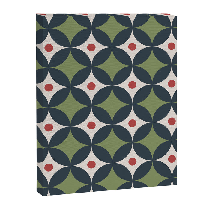 Modern Geometric Starburst Canvas Print Gallery Image 1