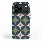 Modern Geometric Starburst iPhone Case Gallery Image 1