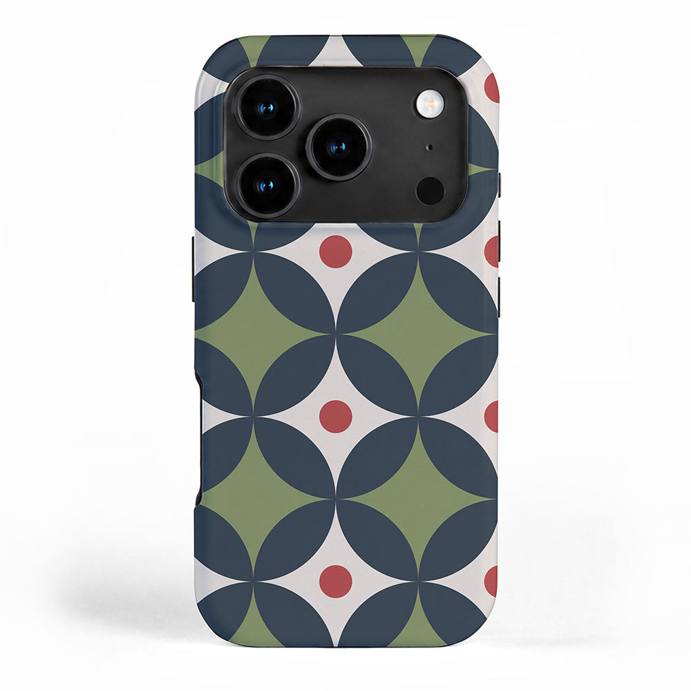 Modern Geometric Starburst iPhone Case Gallery Image 1
