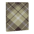 Modern Neutral Plaid Design Canvas Print Gallery Image 8