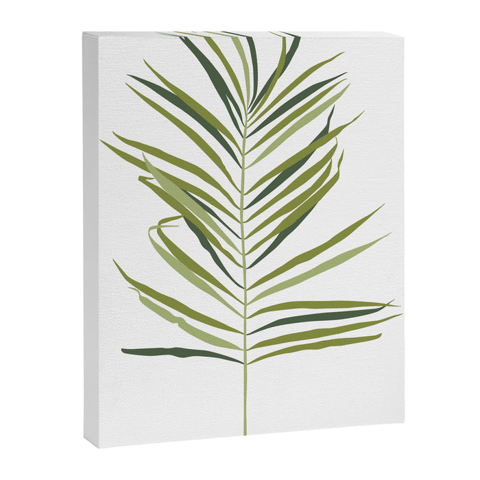 Palm Leaf Canvas Print Gallery Image 1
