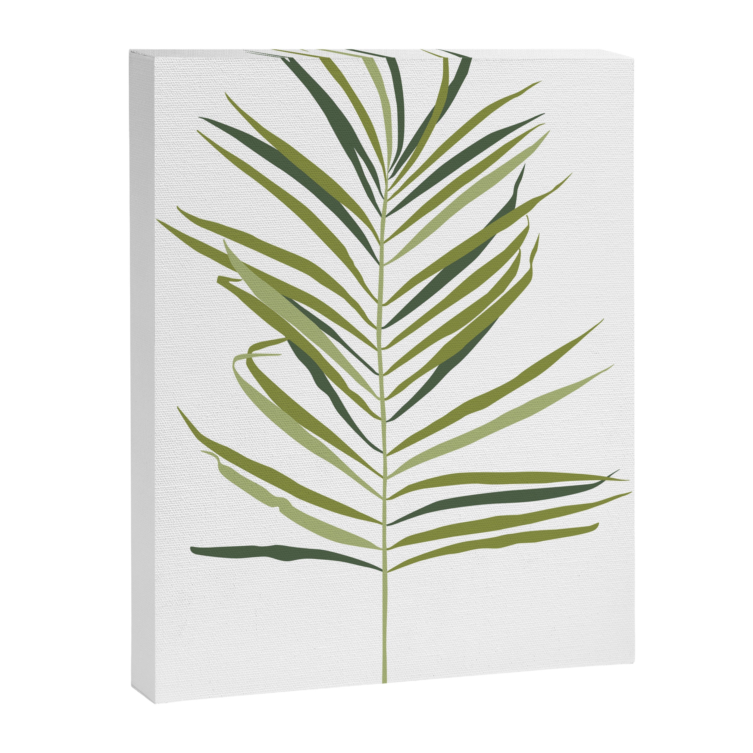 Palm Leaf Canvas Print Gallery Image 6