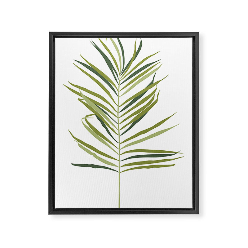 Palm Leaf Framed Canvas Print Gallery Image 6