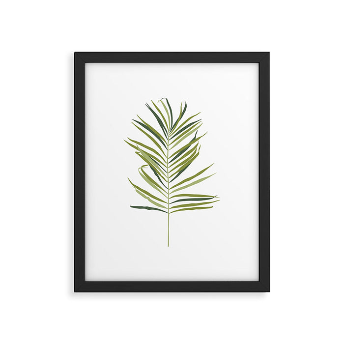 Palm Leaf Framed Art Print Gallery Image 1