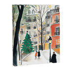 Parisian Christmas Street Scene Canvas Print Gallery Image 6