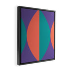Passion Flower Geometry Framed Canvas Print Gallery Image 2