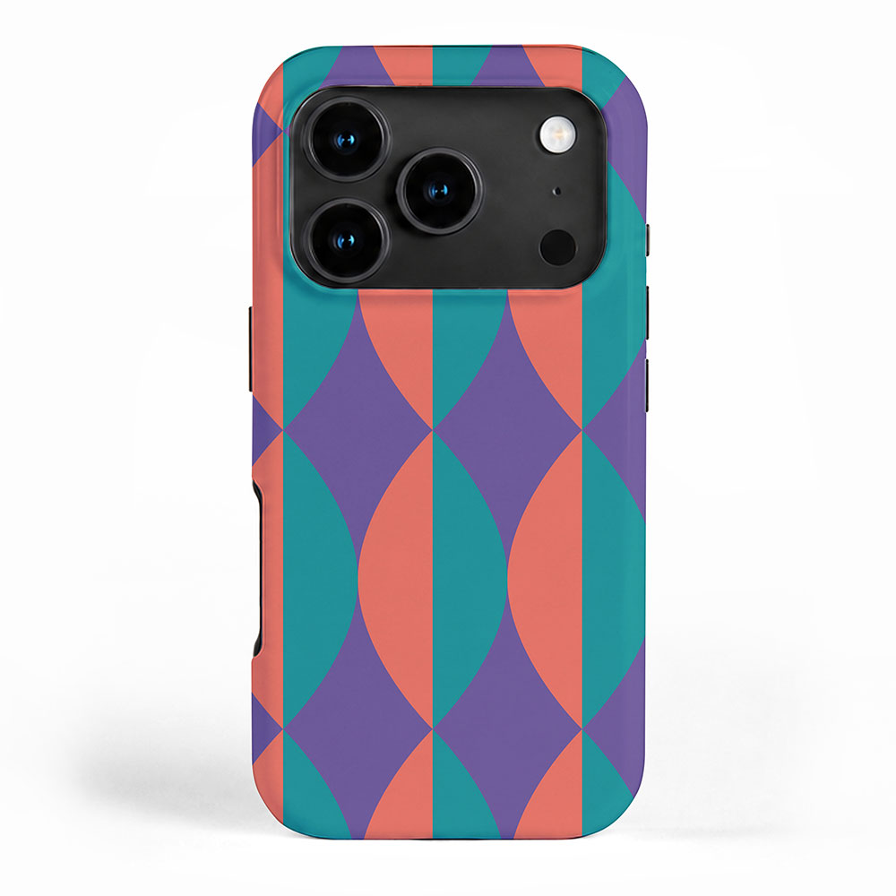 Passion Flower Geometry iPhone Case Gallery Image 1