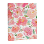 Pink Peonies Watercolor Pattern Canvas Print Gallery Image 8