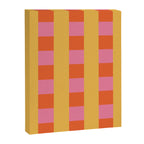 Playful Stripes in Bold Harmony Canvas Print Gallery Image 8