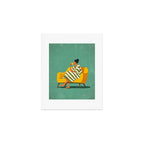 Quiet Coffee Moment at Home Art Print Gallery Image 1