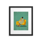 Quiet Coffee Moment at Home Framed Art Print Gallery Image 5