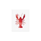 Red Lobster Art Print Gallery Image 1
