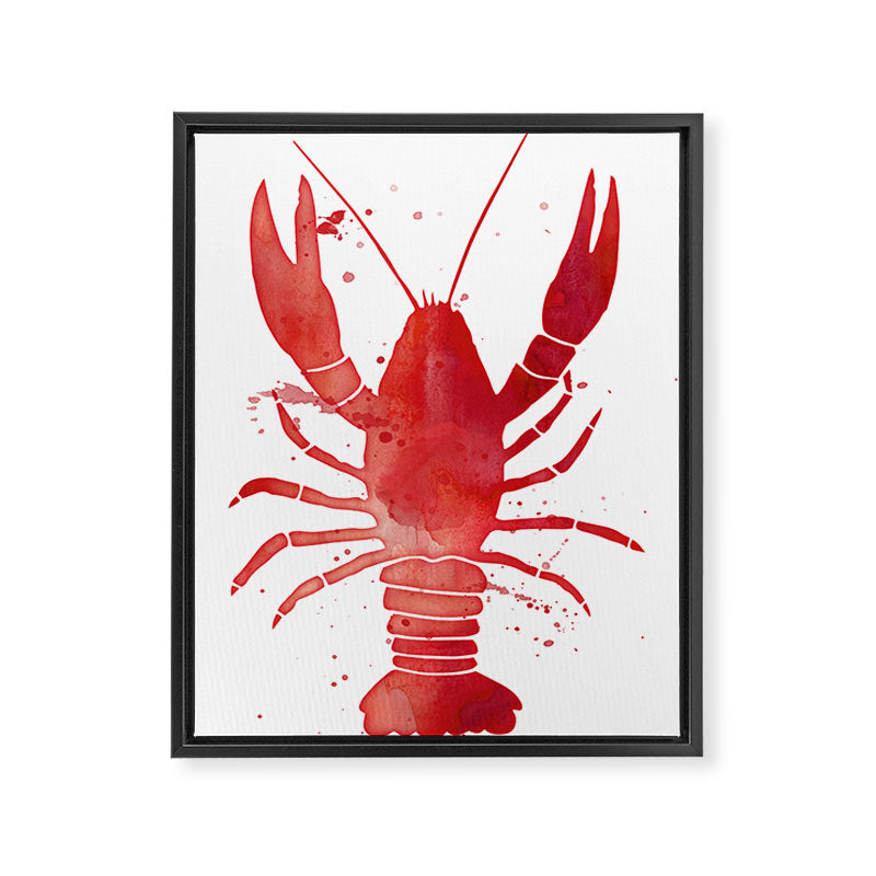 Red Lobster Framed Canvas Print Gallery Image 8
