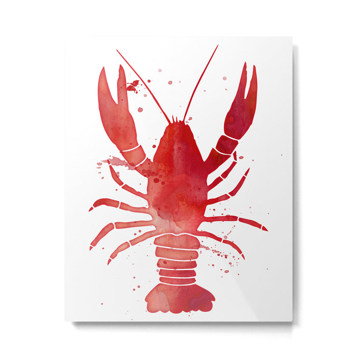 Red Lobster Metal Print Gallery Image 1