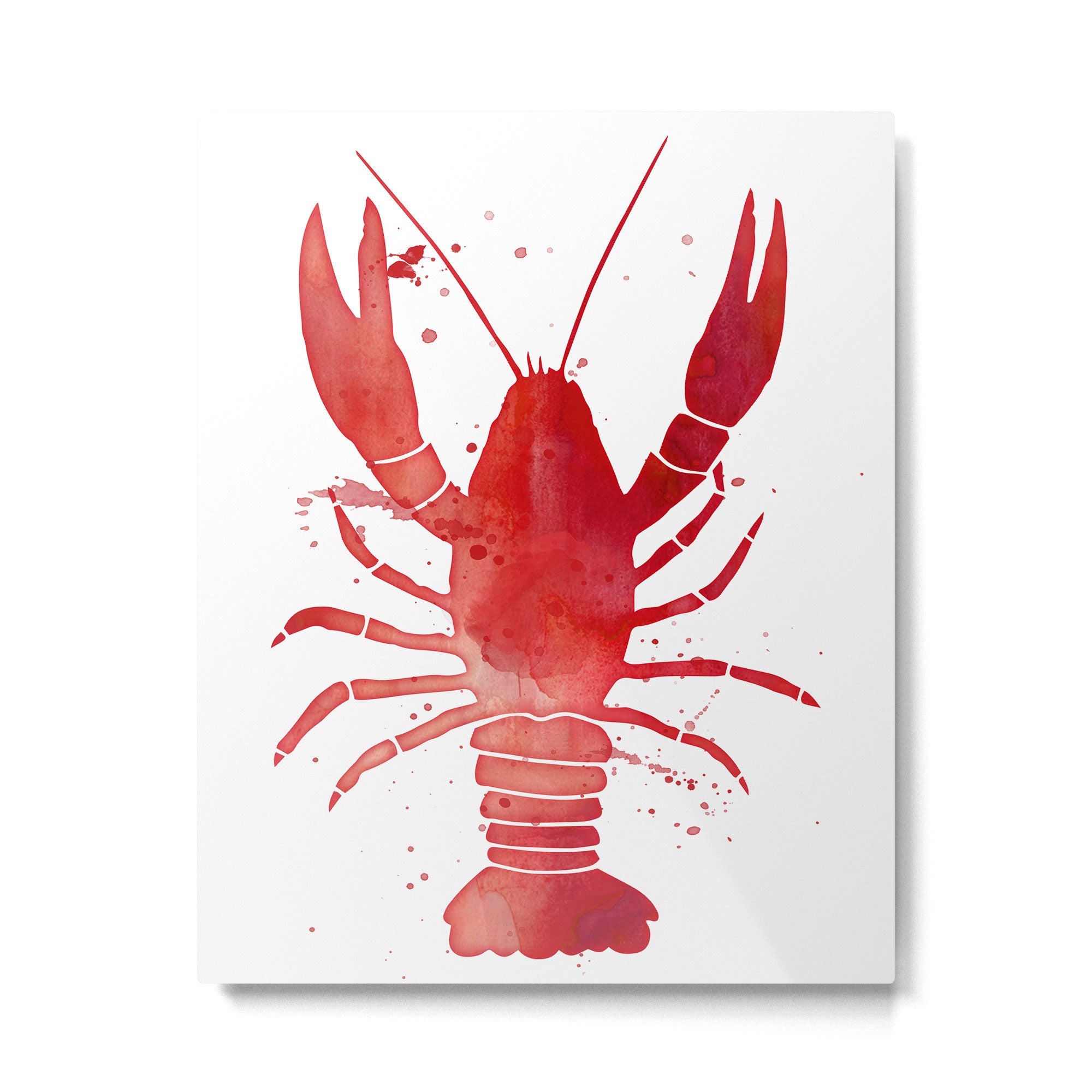 Red Lobster Metal Print Gallery Image 6