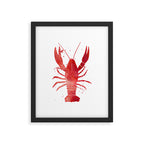 Red Lobster Framed Art Print Gallery Image 6