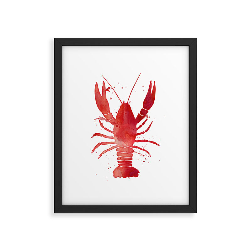 Red Lobster Framed Art Print Gallery Image 6