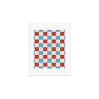Retro Checkerboard Pattern - Cozy Heirloom Art Print Gallery Image 1