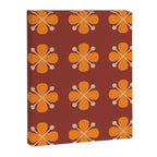 Retro Floral Burst Canvas Print Gallery Image 8