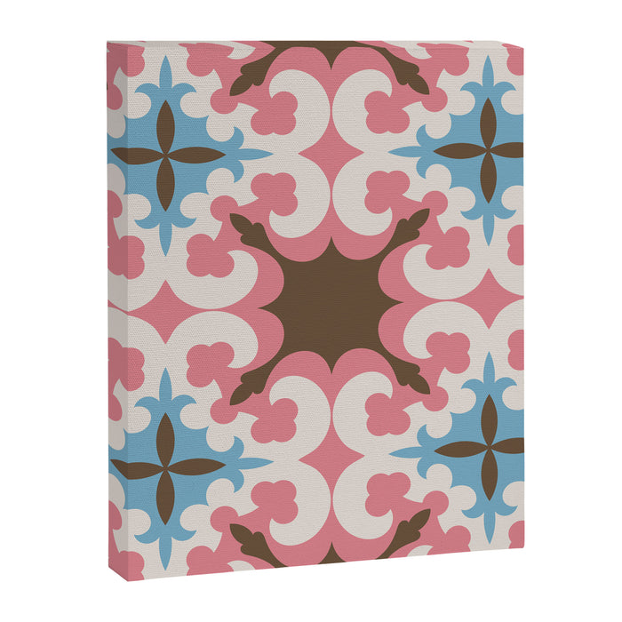 Retro Floral Luxe Revival Canvas Print Gallery Image 1
