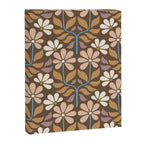 Retro Floral Pattern Bloom Canvas Print Gallery Image 8