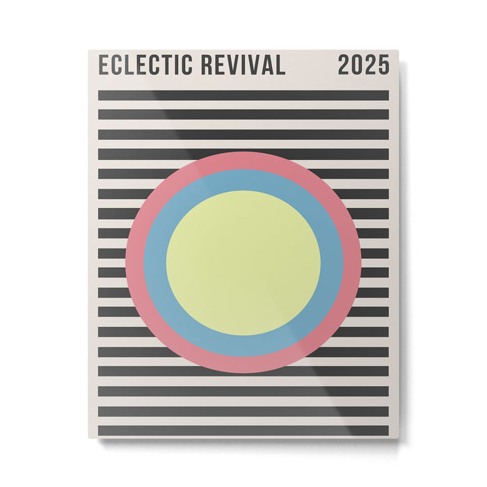 Retro Fusion Eclectic Revival Metal Print Gallery Image 1